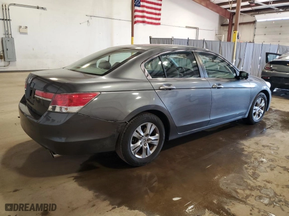2011 Honda Accord Sdn LX-P with VIN 1HGCP2F46BA147372, listed as a Copart auction lot 53826135 with 143,889 mi miles and Salvage Title. Bid and sale history available at carsss.com. Image 3.