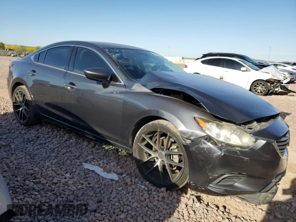 2016 Mazda 6 i Touring with VIN JM1GJ1V52G1432387, listed as a Copart auction lot 54495235 with 86,700 mi miles and Salvage Title. Bid and sale history available at carsss.com. Image 4.