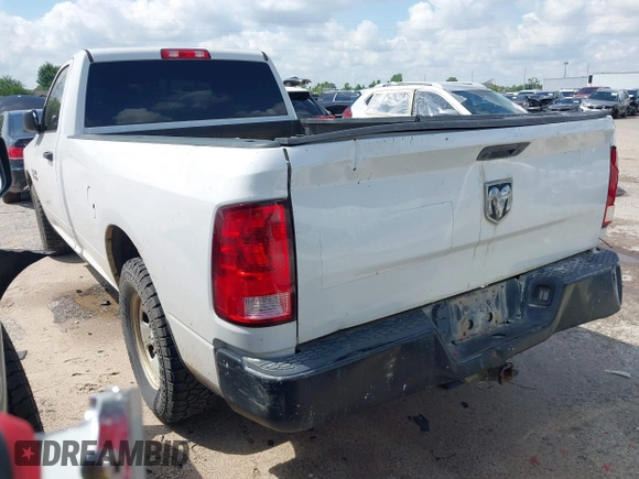 2018 Ram 1500 Tradesman with VIN 3C6JR6DG8JG141438, listed as a IAAI auction lot 42314130 with 124,618 mi miles and . Bid and sale history available at DreamBid. Image 3.