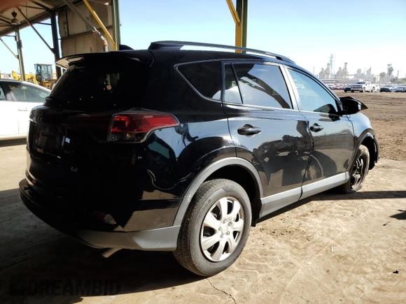 2018 Toyota RAV4 LE with VIN 2T3ZFREV0JW465017, listed as a Copart auction lot 45812365 with 175,237 mi miles and Salvage Title. Bid and sale history available at carsss.com. Image 3.