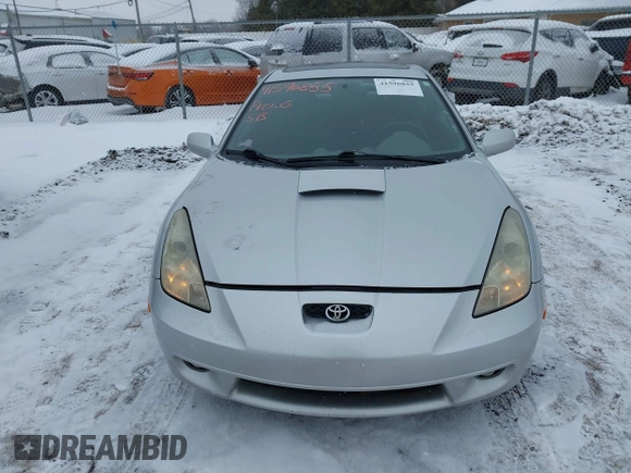 2000 Toyota Celica GT with VIN JTDDR32TXY0025192, listed as a IAAI auction lot 41596855 with 153,562 mi miles. Bid and sale history available at carsss.com. Image 12.