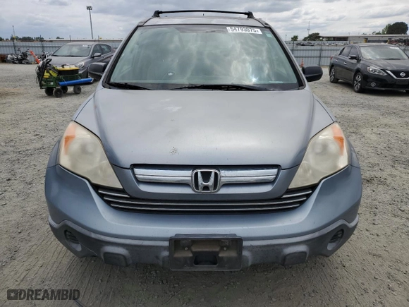2007 Honda CR-V EX with VIN JHLRE48587C040189, listed as a Copart auction lot 54793075 with 236,219 mi miles and Clean Title. Bid and sale history available at carsss.com. Image 5.