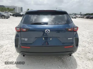 2025 Mazda CX-50 S Select with VIN 7MMVABAM3SN340474, listed as a Copart auction lot 62605255 with 2,669 mi miles and Non repairable. Bid and sale history available at DreamBid. Image 6.