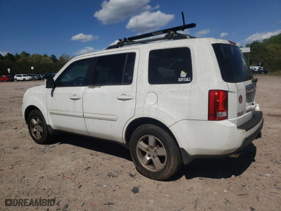 2011 Honda Pilot EX-L with VIN 5FNYF4H55BB009922, listed as a Copart auction lot 53386915 with 0 mi miles and Clean Title. Bid and sale history available at carsss.com. Image 2.