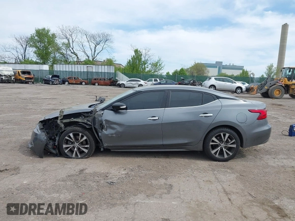2018 Nissan Maxima SV with VIN 1N4AA6AP4JC377985, listed as a IAAI auction lot 42071678 with 104,326 mi miles and . Bid and sale history available at DreamBid. Image 13.