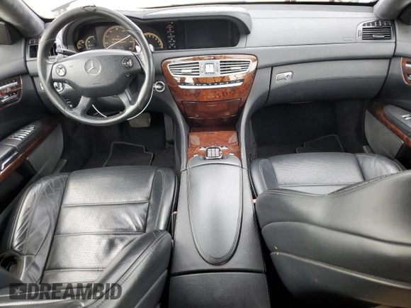 2008 Mercedes-Benz CL-Class V8 with VIN WDDEJ71X18A016632, listed as a Copart auction lot 48197675 with 142,432 mi miles and Clean Title. Bid and sale history available at carsss.com. Image 8.