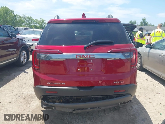 2023 GMC Acadia AT4 with VIN 1GKKNLLS3PZ128493, listed as a IAAI auction lot 42558106 with 20,296 mi miles and . Bid and sale history available at DreamBid. Image 15.