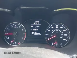 2016 Kia Forte LX with VIN KNAFK4A69G5560835, listed as a IAAI auction lot 42003212 with 100,873 mi miles. Bid and sale history available at carsss.com. Image 7.