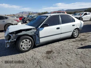 1998 Honda Civic DX z VIN 2HGEJ652XWH534466, wystawiony jako Copart lot #84947644 z przebiegiem 256 634 mil mil oraz Szkoda całkowita • Salvage title. Historia ofert i sprzedaży dostępna na DreamBid. Obrazek 1.