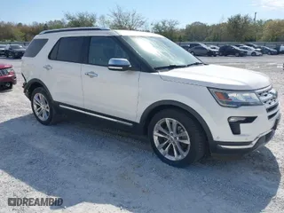 2018 Ford Explorer Limited with VIN 1FM5K7F83JGB57595, listed as a IAAI auction lot 41803844 with 134,496 mi miles. Bid and sale history available at carsss.com. Image 1.