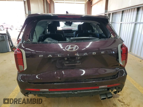 2025 Hyundai Palisade SEL z VIN KM8R24GE1SU826762, wystawiony jako Copart lot #47082835 z przebiegiem 19 482 mil mil oraz Nie do naprawy • Non repairable. Historia ofert i sprzedaży dostępna na DreamBid. Obrazek 6.