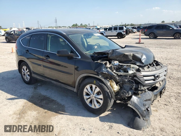 2012 Honda CR-V EX-L with VIN JHLRM3H70CC010774, listed as a Copart auction lot 50350125 with 190,824 mi miles and Salvage Title. Bid and sale history available at carsss.com. Image 4.