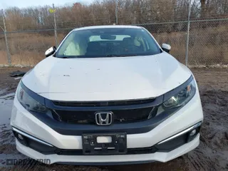 2019 Honda Civic Sedan EX-L with VIN 19XFC1F70KE018732, listed as a IAAI auction lot 41218403 with 35,280 mi miles. Bid and sale history available at carsss.com. Image 11.
