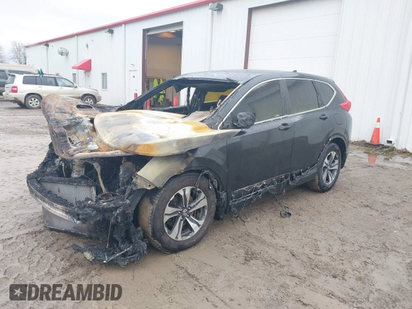 2018 Honda CR-V LX with VIN 2HKRW6H30JH218502, listed as a IAAI auction lot 41109826 with Not Provided miles. Bid and sale history available at carsss.com. Image 17.
