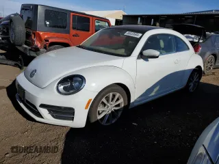 2019 Volkswagen Beetle SE with VIN 3VWJD7AT5KM719350, listed as a Copart auction lot 86833694 with 45,155 mi miles and Salvage title. Bid and sale history available at DreamBid. Image 1.