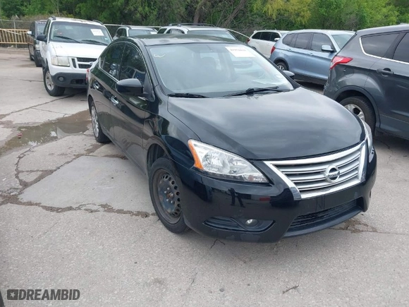2014 Nissan Sentra SR with VIN 3N1AB7AP4EY249047, listed as a IAAI auction lot 41950410 with 173,719 mi miles. Bid and sale history available at carsss.com. Image 1.