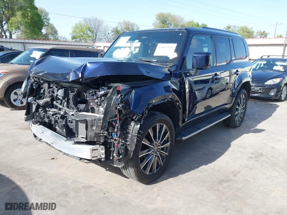 2024 Lexus GX with VIN JTJVBCDX7R5009977, listed as a IAAI auction lot 41833345 with 6,730 mi miles. Bid and sale history available at carsss.com. Image 21.