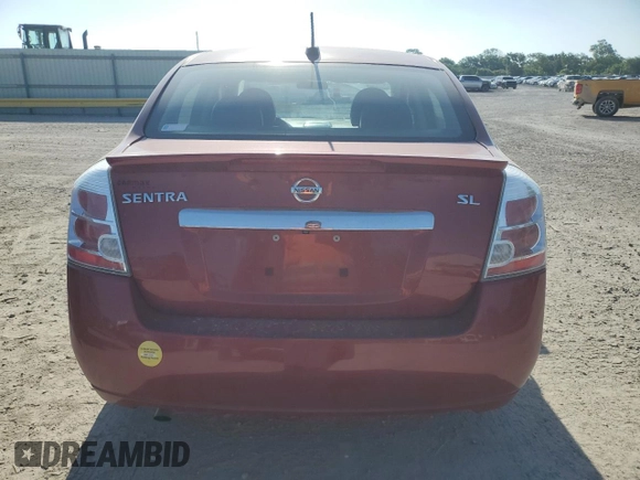 2011 Nissan Sentra 2.0 with VIN 3N1AB6AP1BL627943, listed as a Copart auction lot 56503735 with 116,503 mi miles and Salvage title. Bid and sale history available at DreamBid. Image 6.