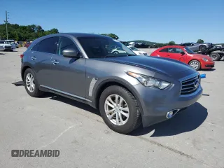 2016 Infiniti QX70 with VIN JN8CS1MU5GM670483, listed as a Copart auction lot 57710185 with 144,215 mi miles and Clean title. Bid and sale history available at DreamBid. Image 4.