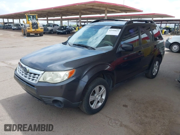 2012 Subaru Forester X with VIN JF2SHBBC2CH435307, listed as a IAAI auction lot 42195023 with 169,964 mi miles and . Bid and sale history available at DreamBid. Image 2.