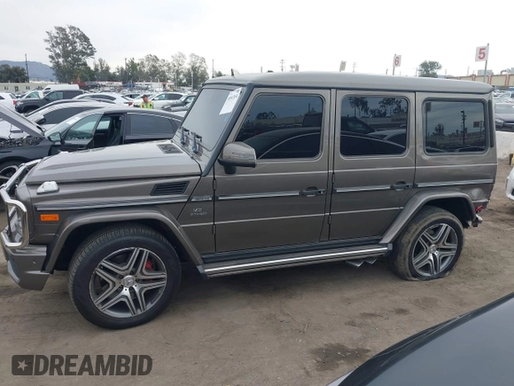2016 Mercedes-Benz G-Class AMG G 63 with VIN WDCYC7DF8GX247425, listed as a IAAI auction lot 40947034 with 95,869 mi miles. Bid and sale history available at carsss.com. Image 15.