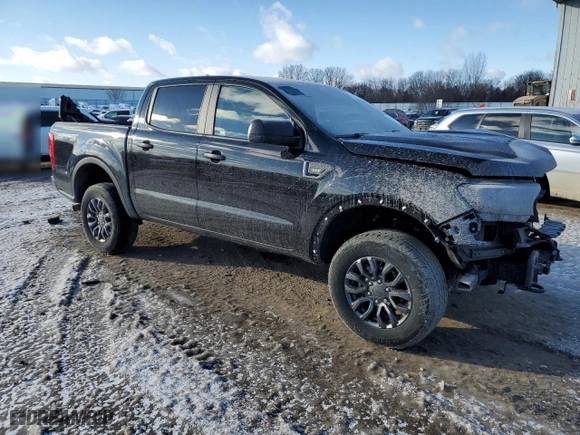 2023 Ford Ranger XL with VIN 1FTER4FH5PLE32009, listed as a Copart auction lot 89186955 with 28,910 mi miles and Clean Title. Bid and sale history available at carsss.com. Image 4.