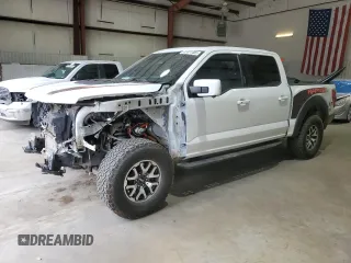 2023 Ford F-150 Raptor with VIN 1FTFW1RG5PFB97799, listed as a Copart auction lot 47471485 with 27,282 mi miles and Salvage Title. Bid and sale history available at DreamBid. Image 1.