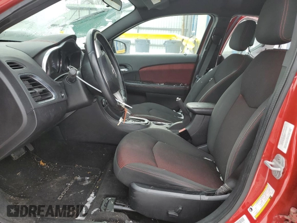 2012 Dodge Avenger SXT Plus with VIN 1C3CDZEG6CN151562, listed as a Copart auction lot 41575435 with 134,981 mi miles and Salvage Title. Bid and sale history available at carsss.com. Image 7.