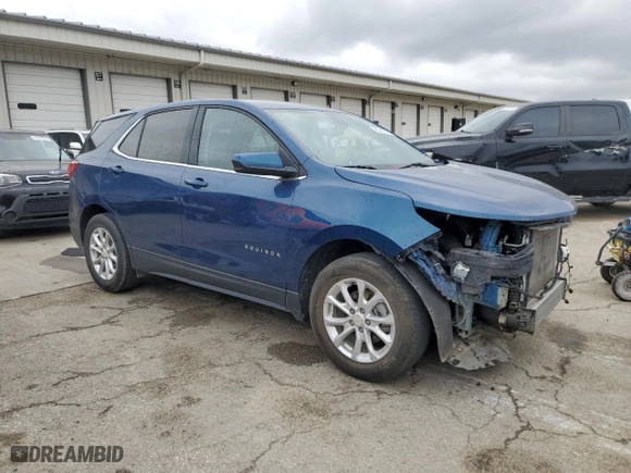 2020 Chevrolet Equinox LT with VIN 3GNAXKEV4LL132791, listed as a Copart auction lot 50014315 with 73,924 mi miles and Salvage Title. Bid and sale history available at carsss.com. Image 4.