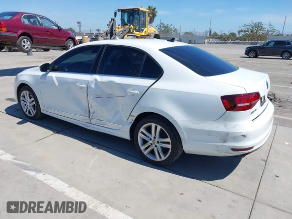 2017 Volkswagen Jetta SEL with VIN 3VWL17AJ6HM392417, listed as a IAAI auction lot 42684427 with 61,224 mi miles and . Bid and sale history available at DreamBid. Image 3.