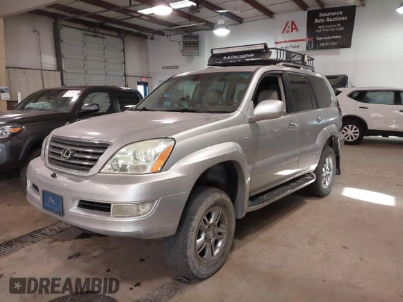 2008 Lexus GX 470 with VIN JTJBT20X980159326, listed as a IAAI auction lot 41764696 with 207,233 mi miles. Bid and sale history available at carsss.com. Image 18.