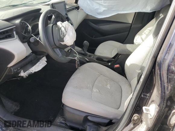 2022 Toyota Corolla LE with VIN 5YFEPMAE5NP296052, listed as a Copart auction lot 46070875 with Not Provided miles and Non Repairable. Bid and sale history available at carsss.com. Image 7.