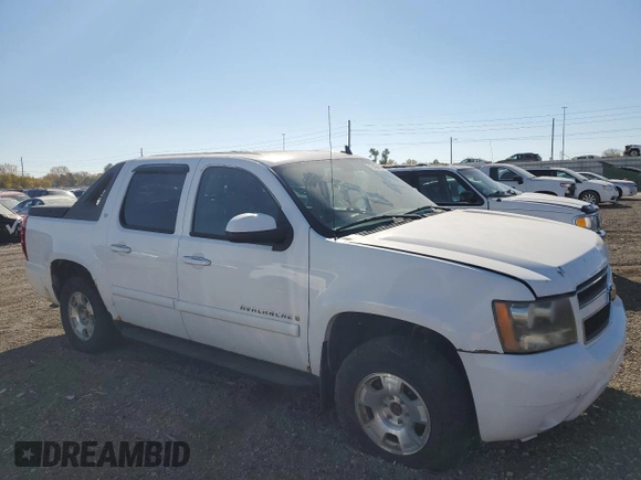 2007 Chevrolet Avalanche LT w/3LT with VIN 3GNFK12327G160119, listed as a Copart auction lot 77436414 with 0 mi miles and Clean Title. Bid and sale history available at carsss.com. Image 4.