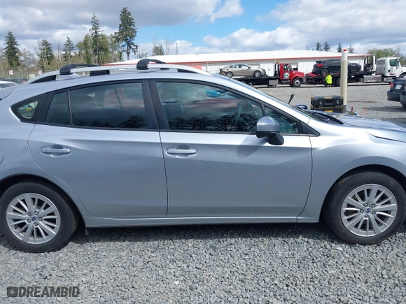 2017 Subaru Impreza Premium with VIN 4S3GTAB67H3753287, listed as a IAAI auction lot 42075877 with 55,247 mi miles. Bid and sale history available at carsss.com. Image 14.