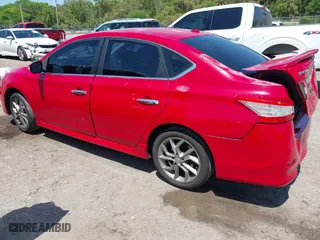 2015 Nissan Sentra S with VIN 3N1AB7AP0FY293287, listed as a IAAI auction lot 42022416 with 122,695 mi miles. Bid and sale history available at carsss.com. Image 3.