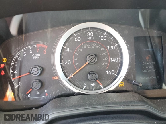 2022 Toyota Corolla SE with VIN 5YFS4MCE6NP129188, listed as a Copart auction lot 51492575 with 41,501 mi miles and Salvage Title. Bid and sale history available at DreamBid. Image 9.