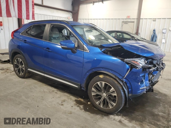 2020 Mitsubishi Eclipse Cross SE with VIN JA4AS5AA2LZ000868, listed as a Copart auction lot 43089855 with 33,059 mi miles and Salvage title. Bid and sale history available at DreamBid. Image 4.