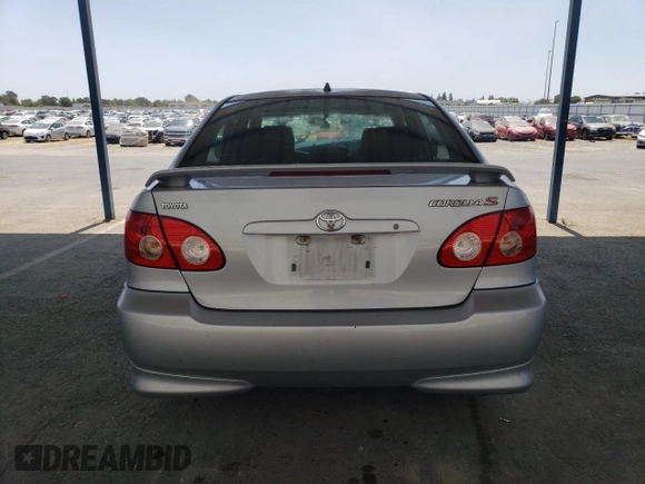 2007 Toyota Corolla CE with VIN 1NXBR32E67Z769044, listed as a Copart auction lot 61938625 with 204,251 mi miles and Salvage title. Bid and sale history available at DreamBid. Image 6.