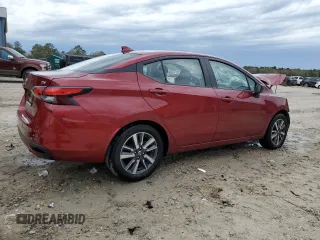 2021 Nissan Versa SV with VIN 3N1CN8EV7ML896049, listed as a Copart auction lot 50132085 with Not Provided miles and Non Repairable. Bid and sale history available at carsss.com. Image 3.