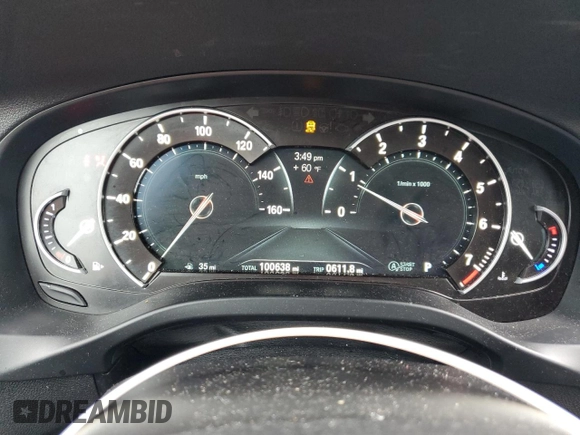 2018 BMW X3 xDrive30i with VIN 5UXTR9C50JLD72700, listed as a Copart auction lot 51927025 with 100,638 mi miles and Salvage Title. Bid and sale history available at DreamBid. Image 9.