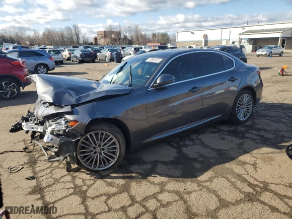 2017 Alfa Romeo Giulia Ti with VIN ZARFAEEN5H7538419, listed as a Copart auction lot 49864525 with 67,906 mi miles and Salvage Title. Bid and sale history available at carsss.com. Image 1.