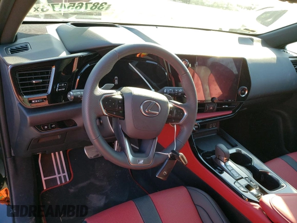 2022 Lexus NX with VIN 2T2KGCEZ9NC009611, listed as a Copart auction lot 38765473 with 109 mi miles. Bid and sale history available at carsss.com. Image 8.