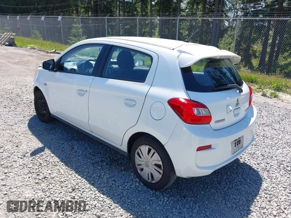 2019 Mitsubishi Mirage ES z VIN ML32A3HJXKH007159, wystawiony jako IAAI lot #42367506 z przebiegiem 101 390 mil mil oraz . Historia ofert i sprzedaży dostępna na DreamBid. Obrazek 3.