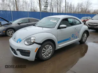 2017 Volkswagen Beetle 1.8T SE with VIN 3VWJ17AT2HM624861, listed as a Copart auction lot 47832915 with 182,501 mi miles and Salvage Title. Bid and sale history available at carsss.com. Image 1.