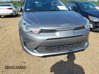 2022 Kia Rio S with VIN 3KPA24ADXNE458764, listed as a IAAI auction lot 41503859 with 43,252 mi miles. Bid and sale history available at carsss.com. Image 6.