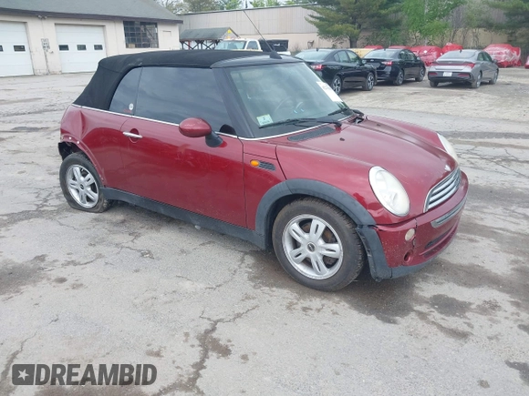 2007 MINI Convertible z VIN WMWRF33597TF66861, wystawiony jako IAAI lot #42278349 z przebiegiem 96 011 mil mil oraz . Historia ofert i sprzedaży dostępna na DreamBid. Obrazek 1.