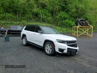 2023 Jeep Grand Cherokee Limited with VIN 1C4RJKBG8P8841313, listed as a Copart auction lot 55819765 with 32,982 mi miles and Salvage title. Bid and sale history available at DreamBid. Image 14.