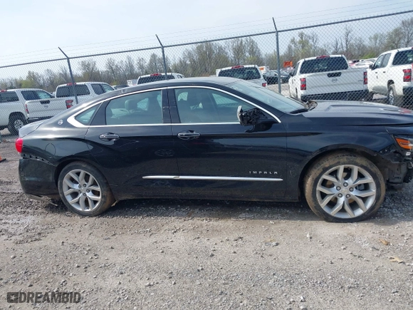 2018 Chevrolet Impala Premier with VIN 2G1125S33J9128932, listed as a IAAI auction lot 42018749 with 54,305 mi miles. Bid and sale history available at carsss.com. Image 13.