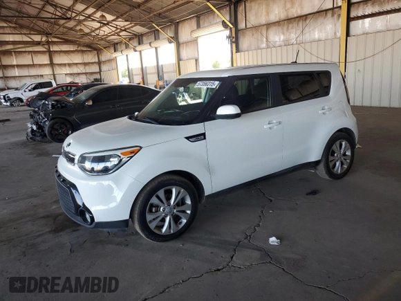 2016 Kia Soul + z VIN KNDJP3A55G7323408, wystawiony jako Copart lot #57356315 z przebiegiem 120 658 mil mil oraz Czysty tytuł • Clean title. Historia ofert i sprzedaży dostępna na DreamBid. Obrazek 1.