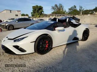 2022 Lamborghini Huracan z VIN ZHWUT5ZF9NLA17926, wystawiony jako Copart lot #83543394 z przebiegiem 5 830 mil mil oraz Szkoda całkowita • Salvage title. Historia ofert i sprzedaży dostępna na DreamBid. Obrazek 1.